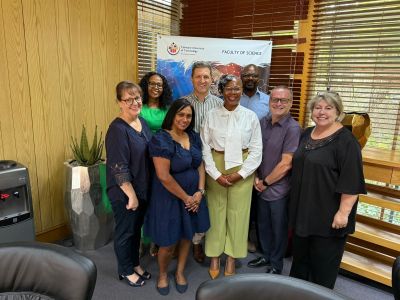 Thierry Astruc et les collègues de la Tshwane University of Technology